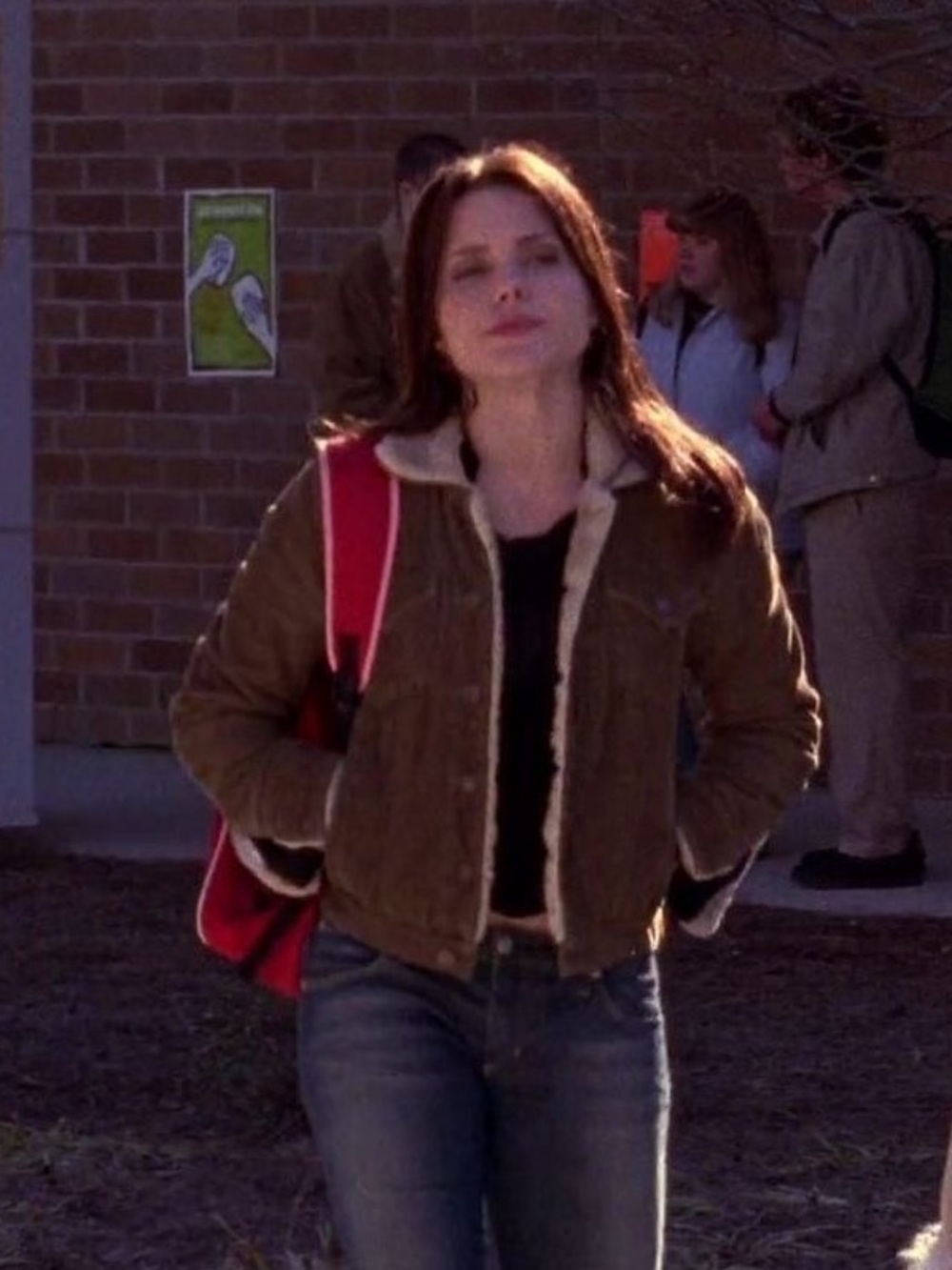 Vintage Y2K Earl Jean Sherpa Corduroy Jacket Alt. ASO Gilmore Girls Friends OTH - Picture 10 of 10